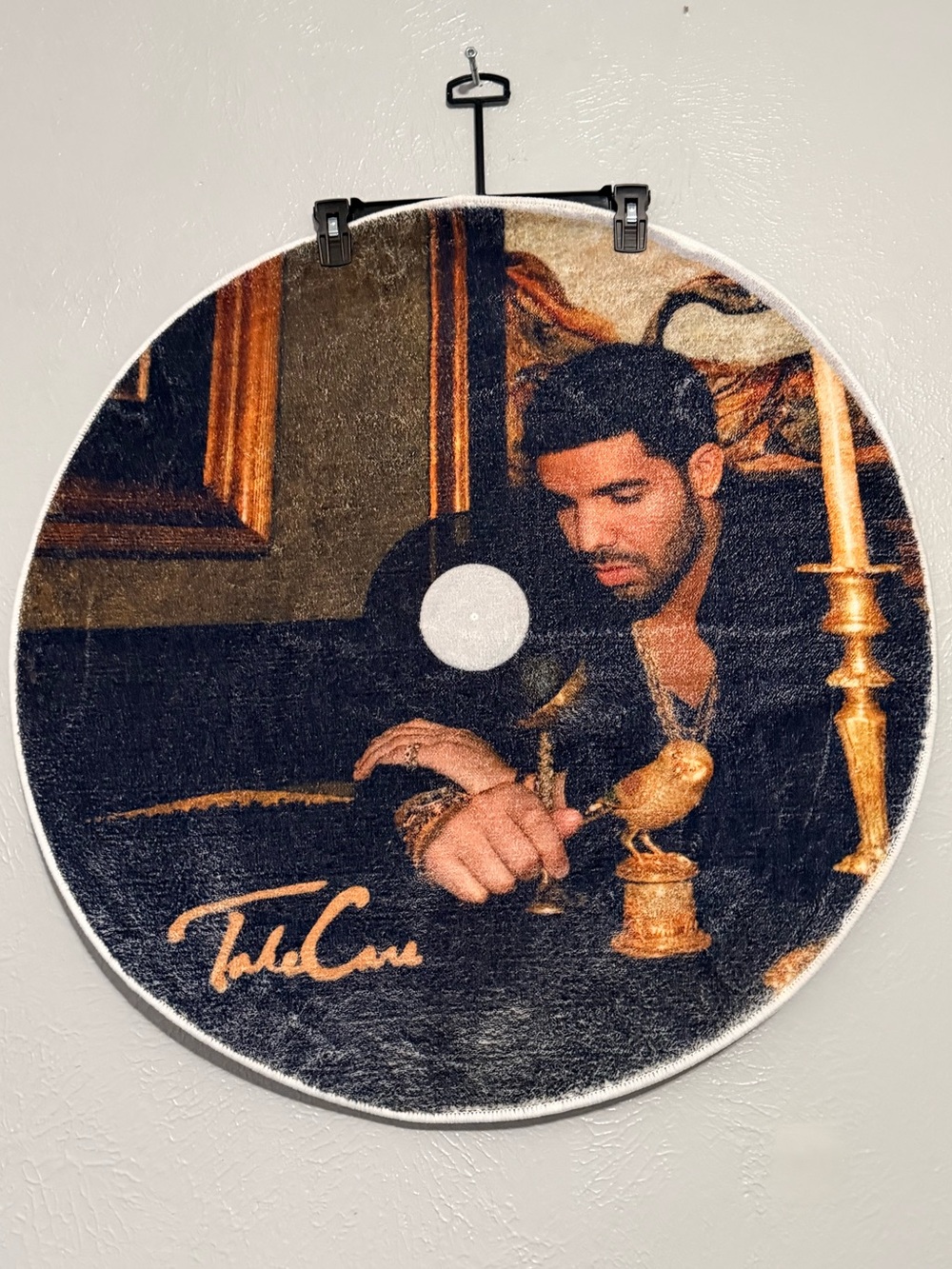 Drake Take Care Picture Disc Vinyl Rug/Room Decor 30x30 IN.